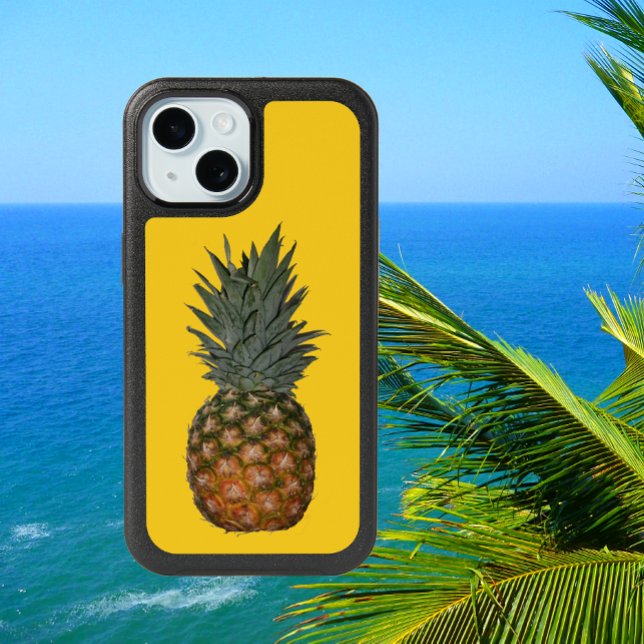 Raw, Whole Pineapple iPhone 15 Case (Creator Uploaded)