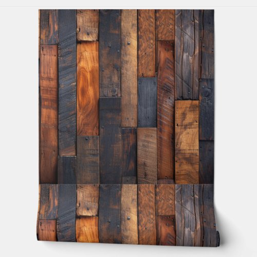 Raw Wood Texture Wallpaper
