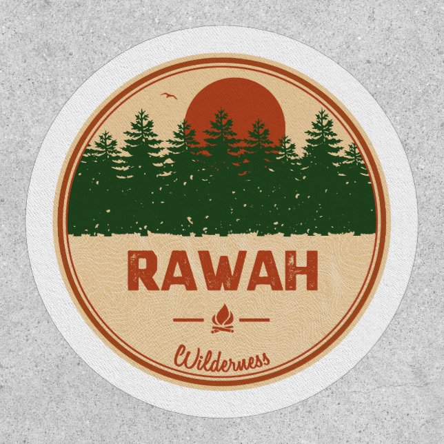 Rawah Wilderness Colorado Patch (Front)