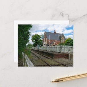 Rawcliffe Railway Station Postcard