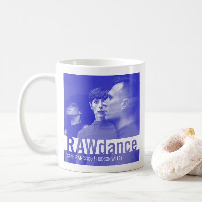 RAWdance Blurred Graphic Mug (With Donut)