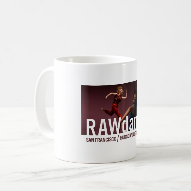 RAWdance Graphic Mug (Front Left)