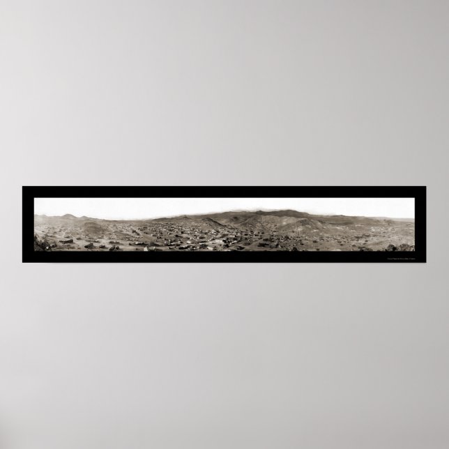 Rawhide NV Panoramic Photo 1909 Poster (Front)