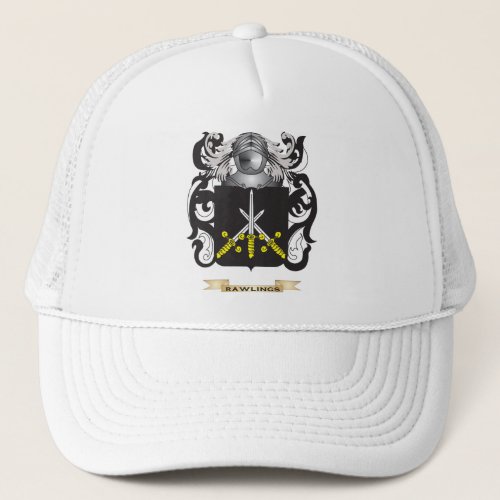 Rawlings Coat of Arms Family Crest Trucker Hat