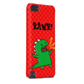 RAWR Dino - customizable! (small) iPod Touch (5th Generation) Cover (Back/Right)