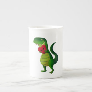 RAWR Dinosaur Love Bone China Mug