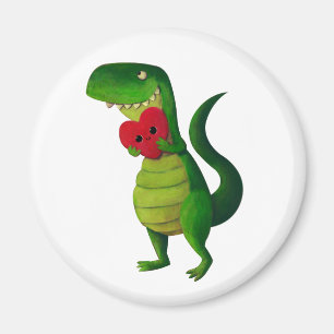 RAWR Dinosaur Love Magnet
