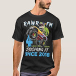 Rawr I'm 4 Monster Truck Dinosaur 4th Birthday Par T-Shirt<br><div class="desc">Rawr I'm 4 Monster Truck Dinosaur 4th Birthday Party Boys 2361 .</div>
