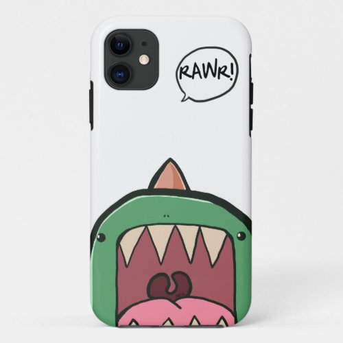 RAWR iPhone Case