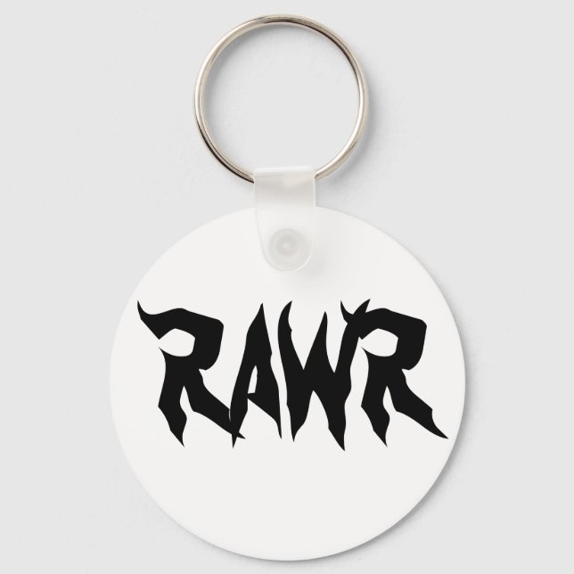 RAWr Keychain (Front)