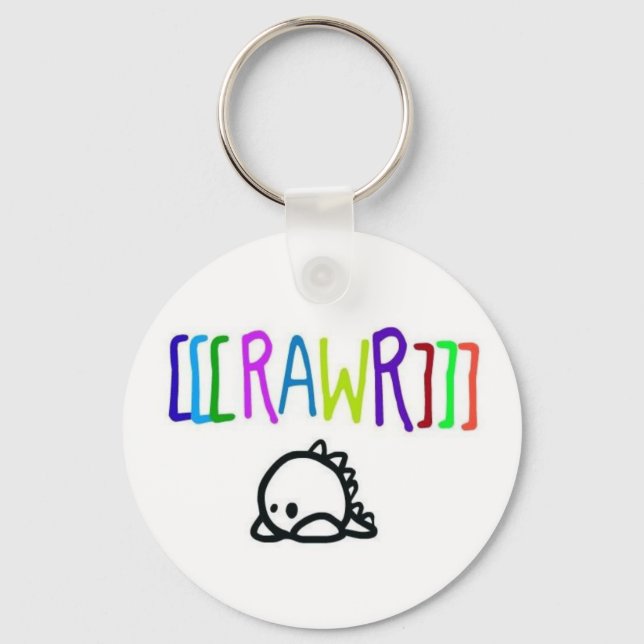 RAWR KEYCHAIN (Front)