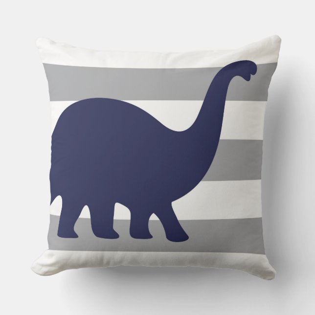 Rawr Means I love You In Dinosaur Pillow for Kids (Front)