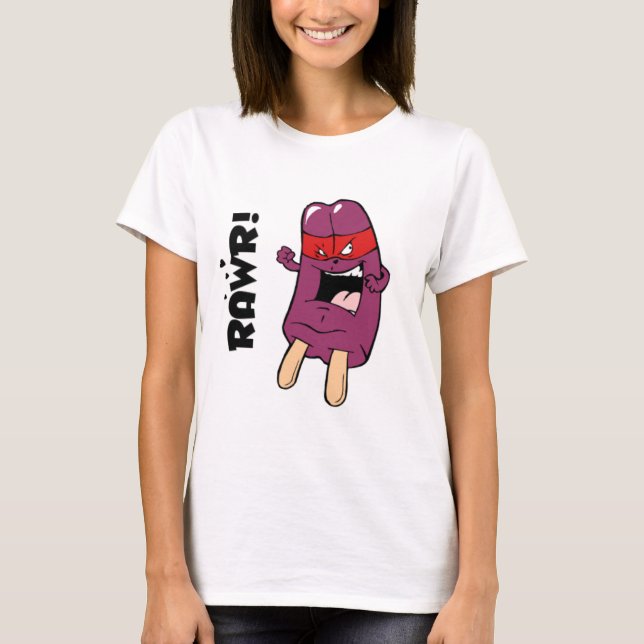 RAWR! Ninja IceCream T-Shirt (Front)
