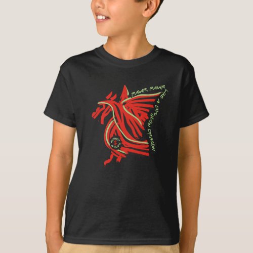 Rawr Rawr Like a Dungeon Dragon T_Shirt