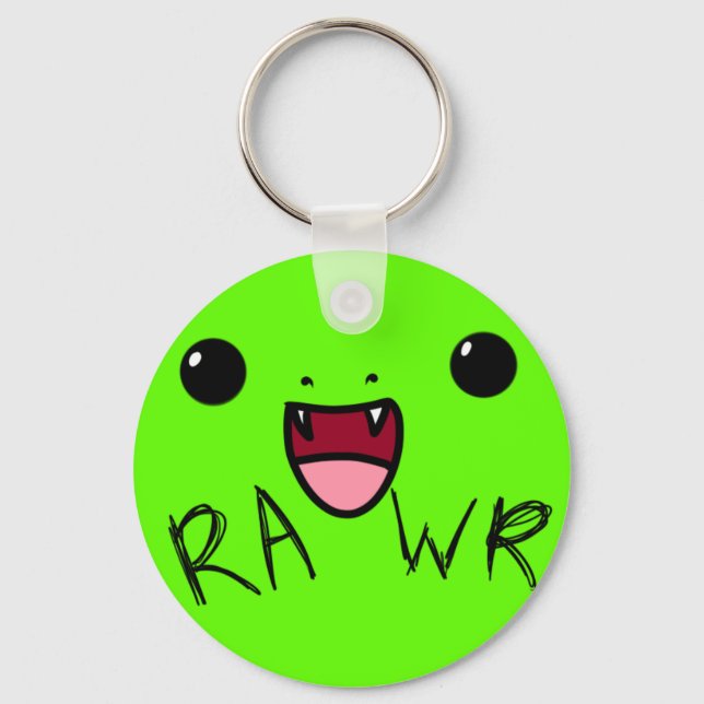 Rawr V.2 Keychain (Front)
