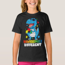 Rawrsomely Different Dinosaur Autism Awareness