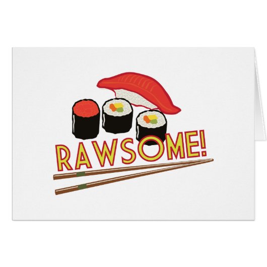 Rawsome! Cards (Front Horizontal)