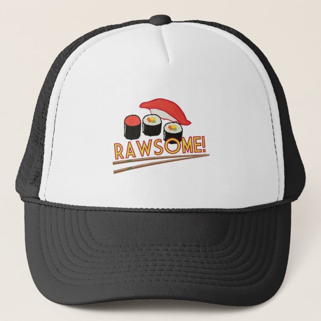 Rawsome! Trucker Hat (Front)