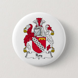 Ray Family Crest Pinback Button