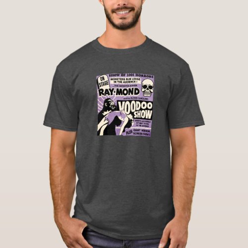 Ray_Mond Voodoo Ape Show _ Distressed Image T_Shirt
