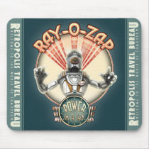 Ray-O-Zap Retro Robot Mouse Pad