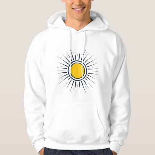 Ray of Positivity Playful Hoodie