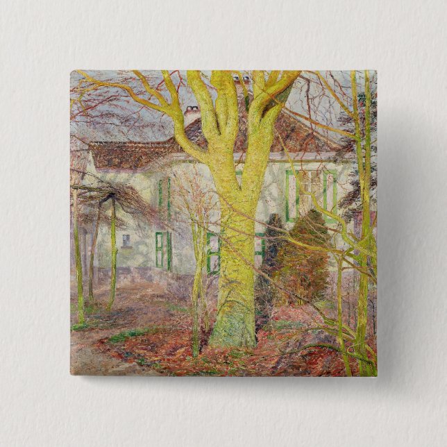 Ray of Sunlight or, Zonneschijn, April 1899 Pinback Button (Front)