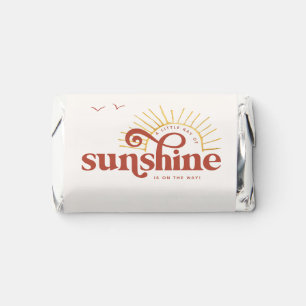 Ray of Sunshine   Boho Baby Shower  Hershey's Miniatures