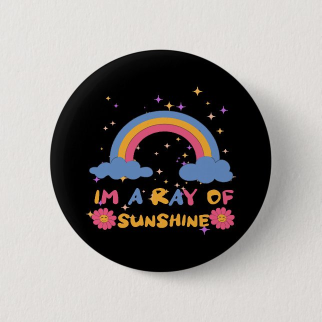 Ray of sunshine button (Front)