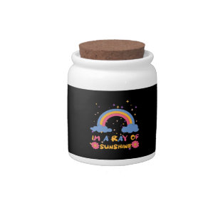 Ray of sunshine candy jar