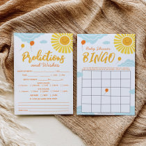 Ray of Sunshine Double Sided Baby Shower Games