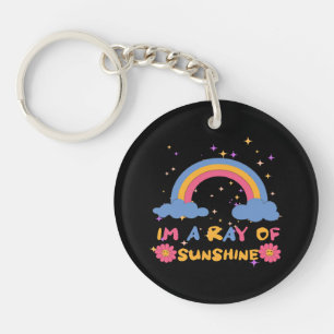 Ray of sunshine keychain