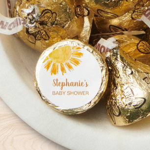 Ray Of Sunshine Personalized Baby Shower Hershey®'s Kisses®