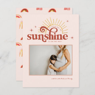 Ray of Sunshine Photo Pregnancy