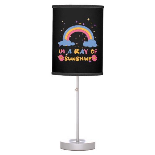 Ray of sunshine table lamp