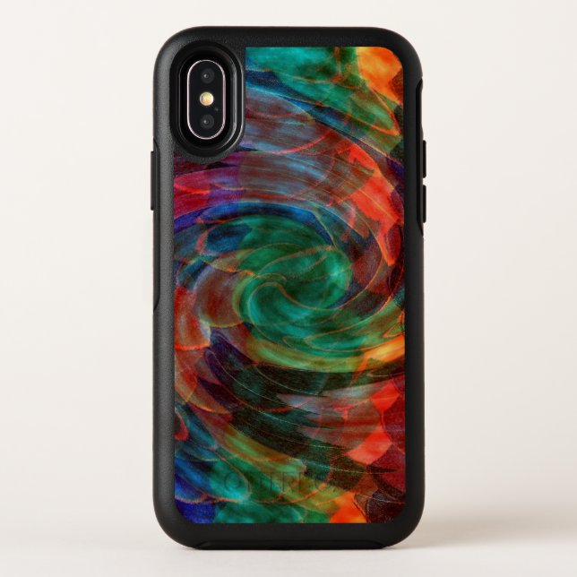 Ray of Twirls Otterbox iPhone Case (Back)