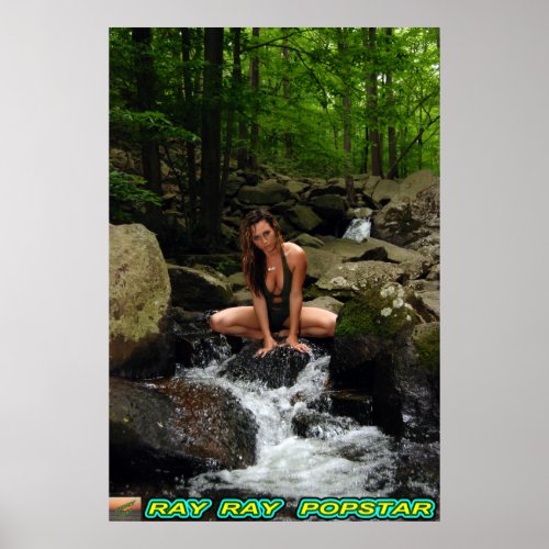 Ray Ray Popstar Waterfall4 Poster