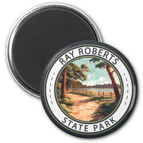 Ray Roberts State Park Texas Badge Magnet