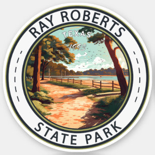 Ray Roberts State Park Texas Badge Sticker