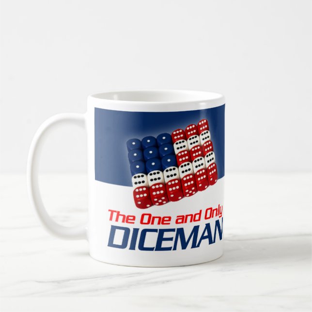 Ray Semko The DICE Man Mug (Left)