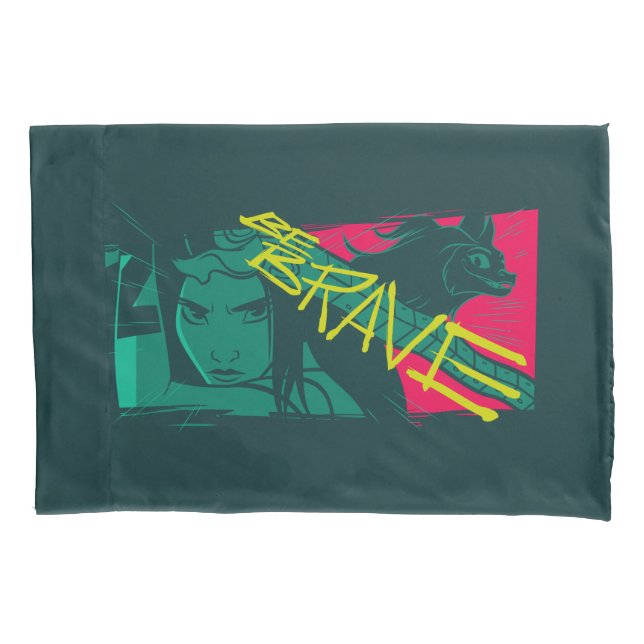Raya and the Last Dragon - Be Brave Pillow Case (Front)