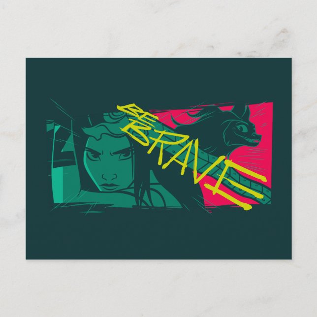 Raya and the Last Dragon - Be Brave Postcard (Front)