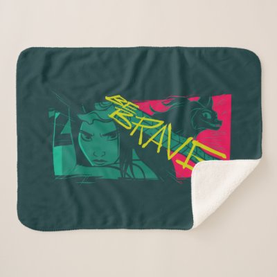 Raya and the Last Dragon - Be Brave Sherpa Blanket
