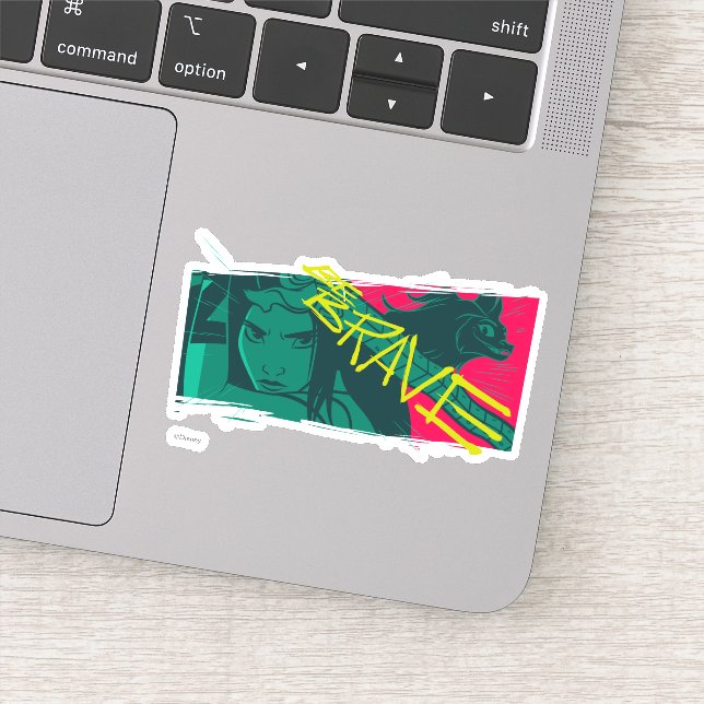 Raya and the Last Dragon - Be Brave Sticker (Detail)