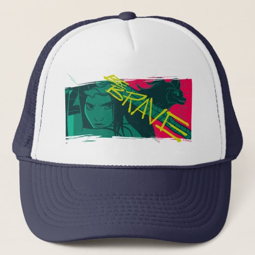 Raya and the Last Dragon _ Be Brave Trucker Hat