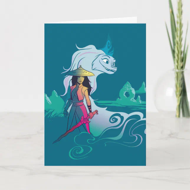 Raya and the Last Dragon Color Pop Card | Zazzle