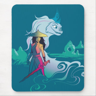 Raya and the Last Dragon Color Pop Mouse Pad