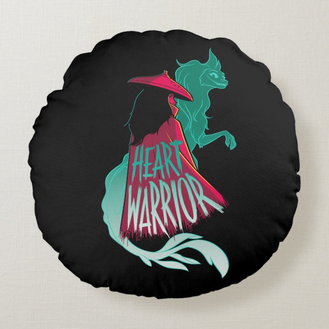 Raya and the Last Dragon - Heart Warrior Round Pillow (Front)