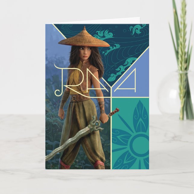 Raya Segmented Collage Card (Front)