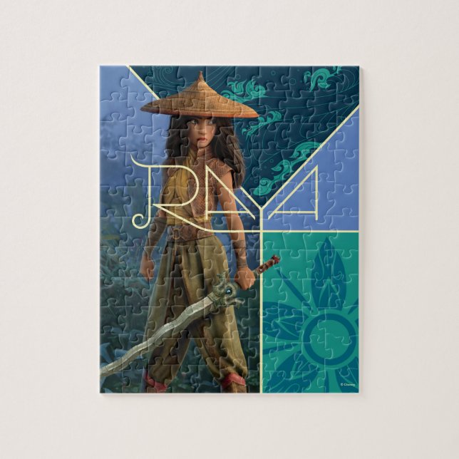 Raya Segmented Collage Jigsaw Puzzle (Vertical)